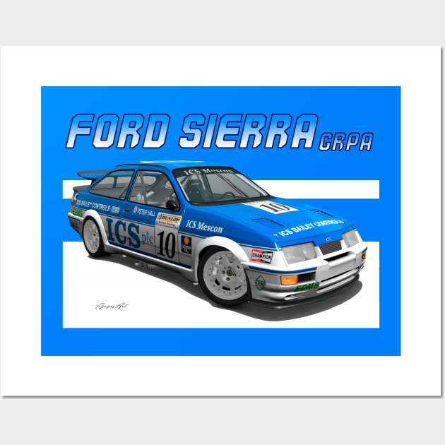 GrA Ford Sierra RS Cosworth Wall Art by PjesusArt